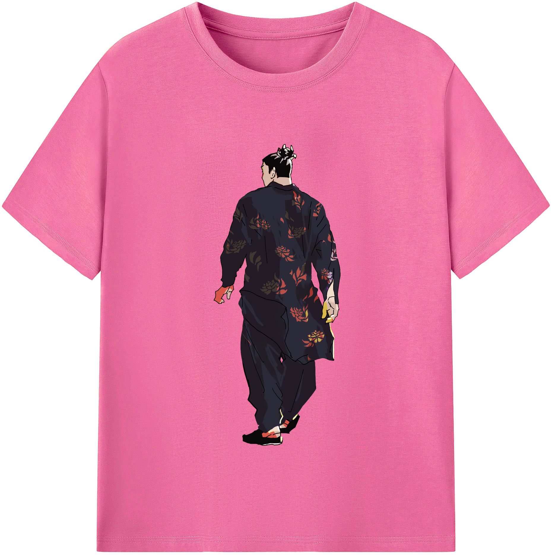 （画像用） 呪術廻戦 Jujutsu Kaisen レディースカジュアルプリントTシャツ（綿100％）